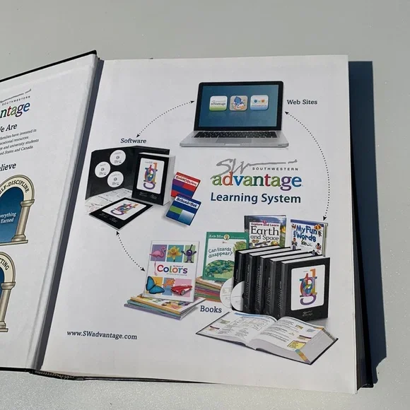 Southwestern Advantage Math I & Math II Books